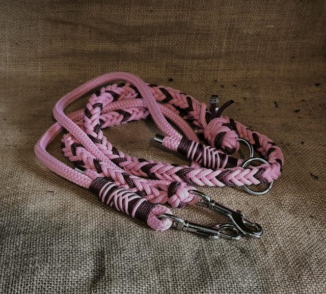 🩷 Laisse “Harmonie de Rose”