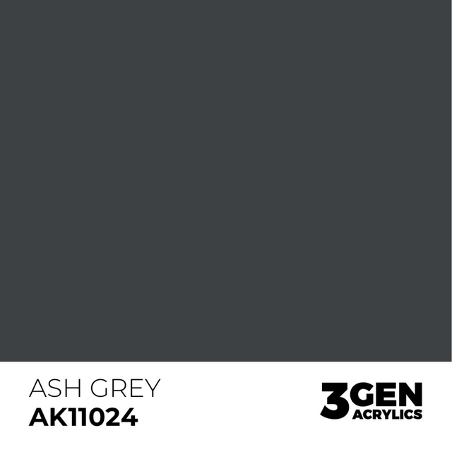 3rd Gen. Acrylics 24 Ash Grey