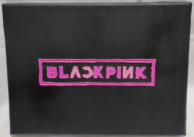Toile brodée Blackpink (Kpop)