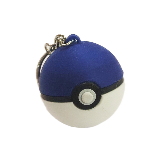 Pokeball Keyring