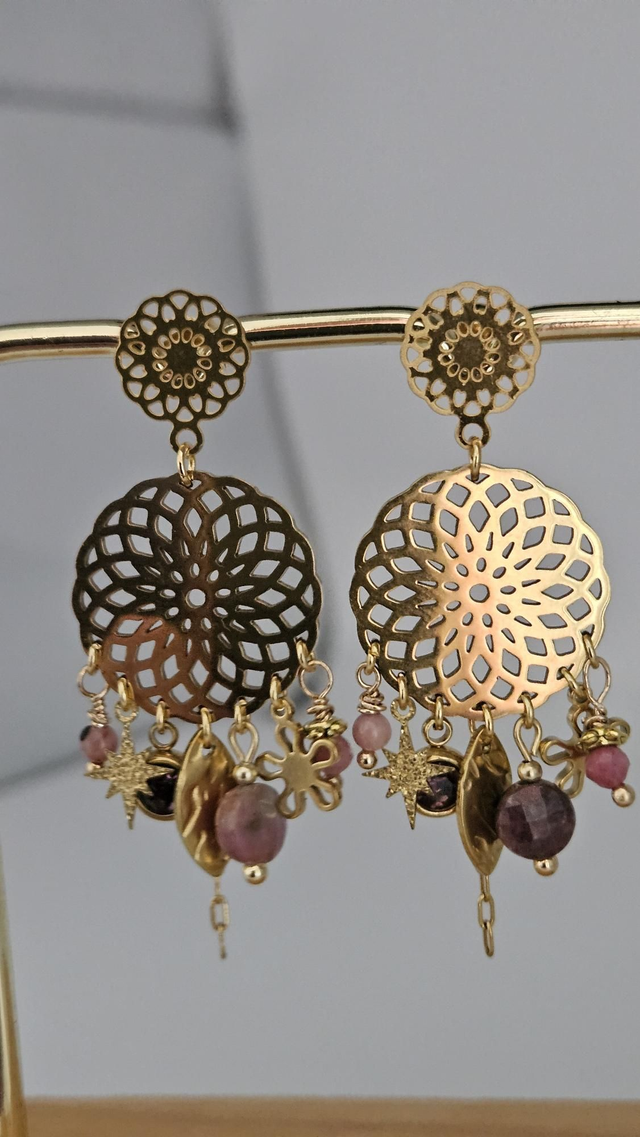 Boucles d&#039;oreilles Agathe 