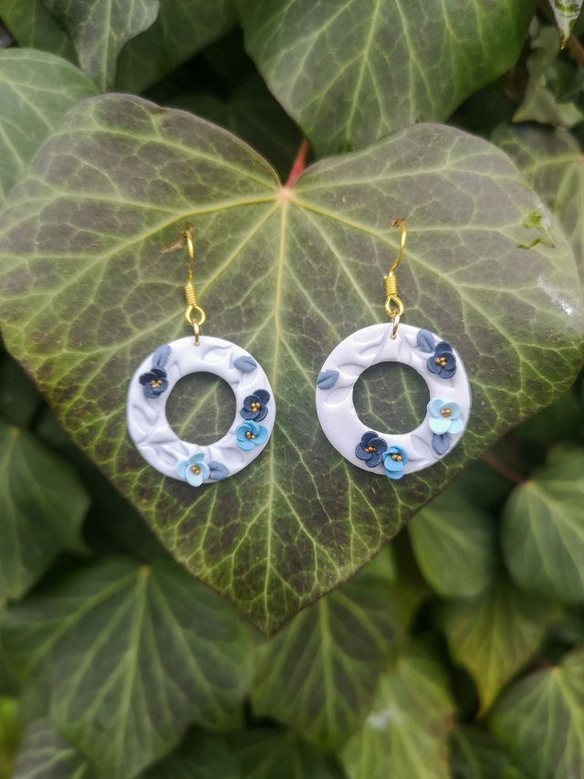 Collection Jardin d'Hiver - Boucles d'oreilles Tia