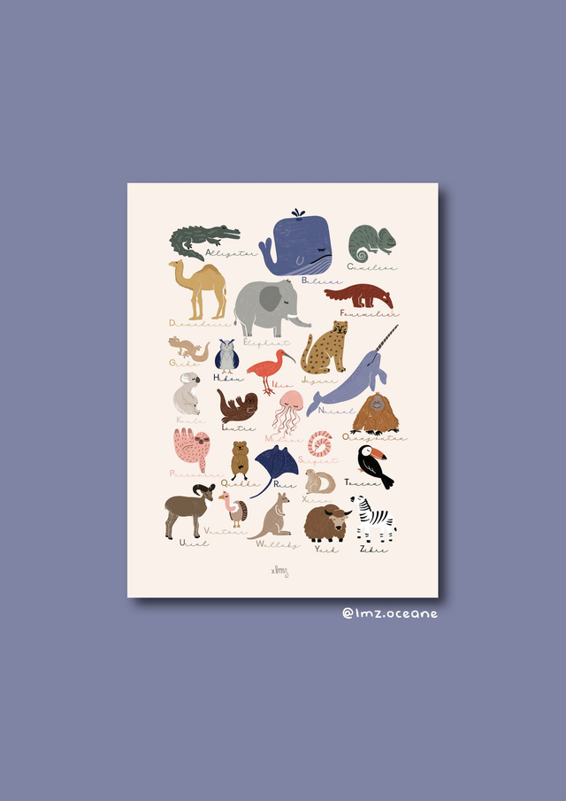 Abécédaire animaux