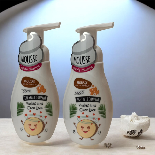 Savon moussant coco X2