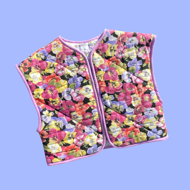 Boléro fleuri - taille S/M/L