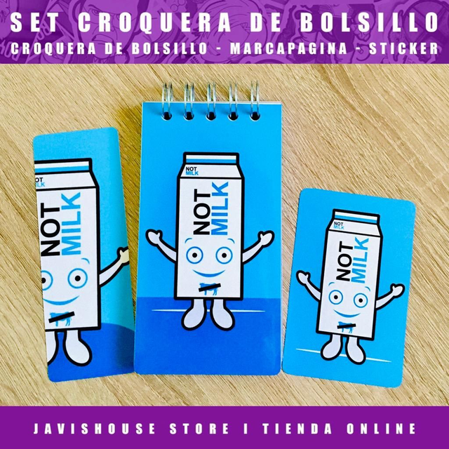 Set Croquera Not Coffee &amp; TV