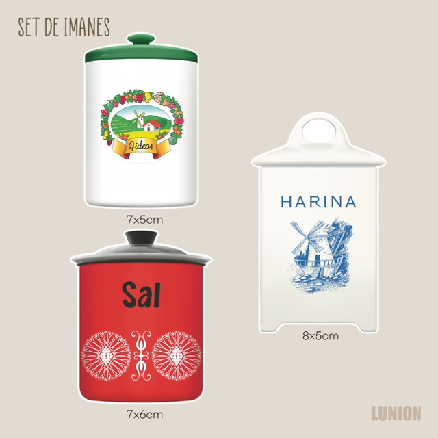 Set de imanes 4
