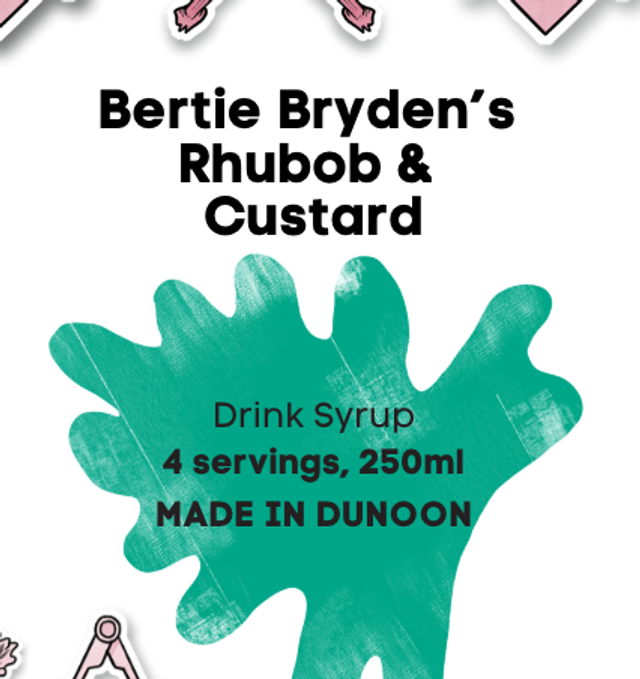 **SOLD OUT** Bertie Bryden’s Rhubob &amp; Custard