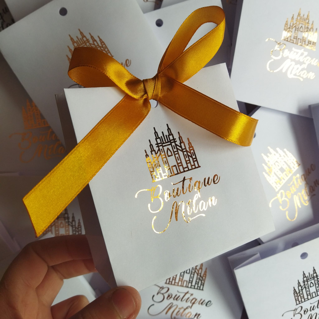 10 Bolsas 10x5x10 cm aplicación foil