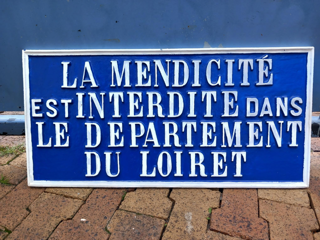 Mendicité Loiret rectangulaire 