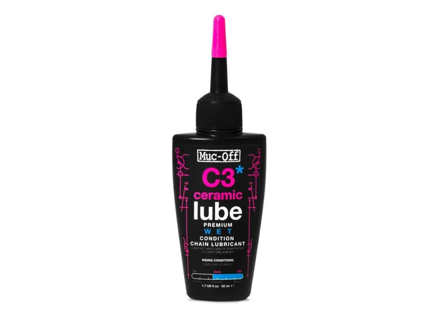 MUC-OFF C3 WET CERAMIC LUBE - Mazivo na řetěz s keramikou do mokra
