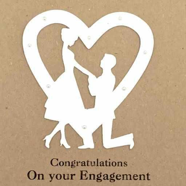 Engagement Heart Couple