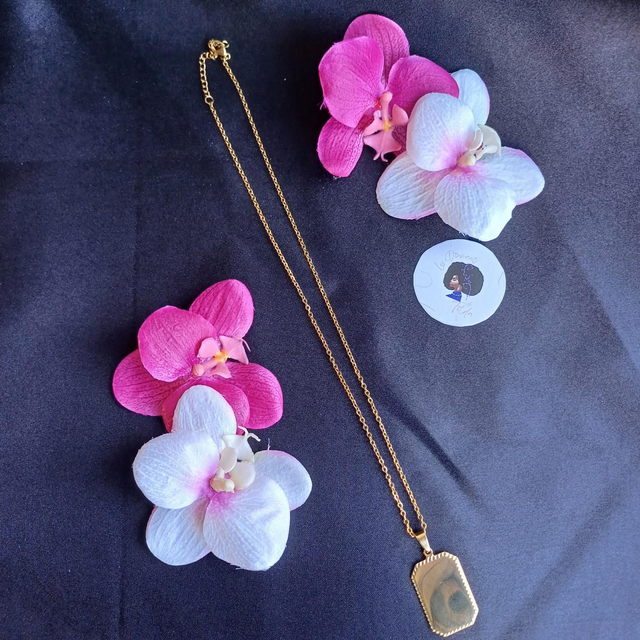 Chaîne Plaque rectangle griffée à graver  Doré