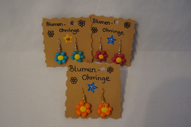Ohrringe "Blume" 