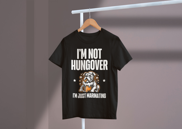 I’m Not Hungover I’m Just Marinating, Funny Hangover Quotes
Ich habe keinen Kater, ich mariniere nur, lustige Kater-Zitate