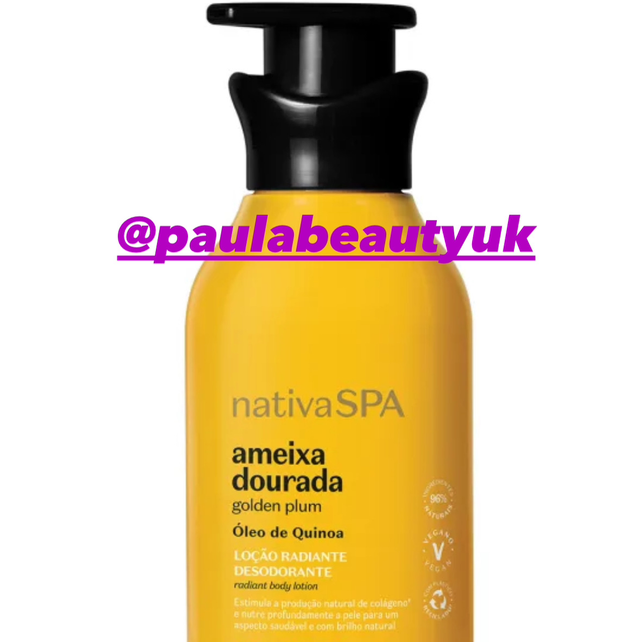 Nativa Spa Ameixa Dourada Loção Hidratante 400ml 