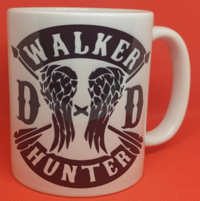 Custom Unofficial Printed The Walking Dead - Walker Hunter 11oz Mug. 