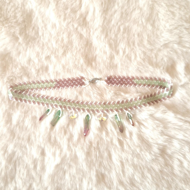 Ras du cou Epais pastel