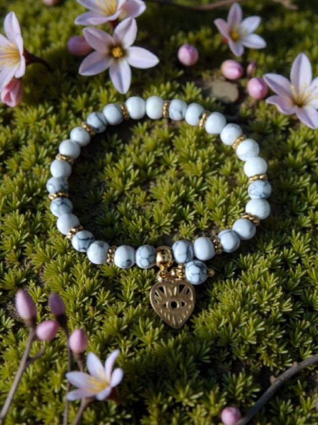 Bracelet Howlite - Calme & Sérénité