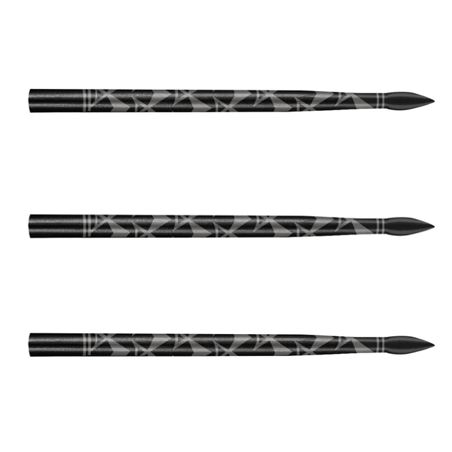 Shot Arrowhead Steel Tip Points 38mm