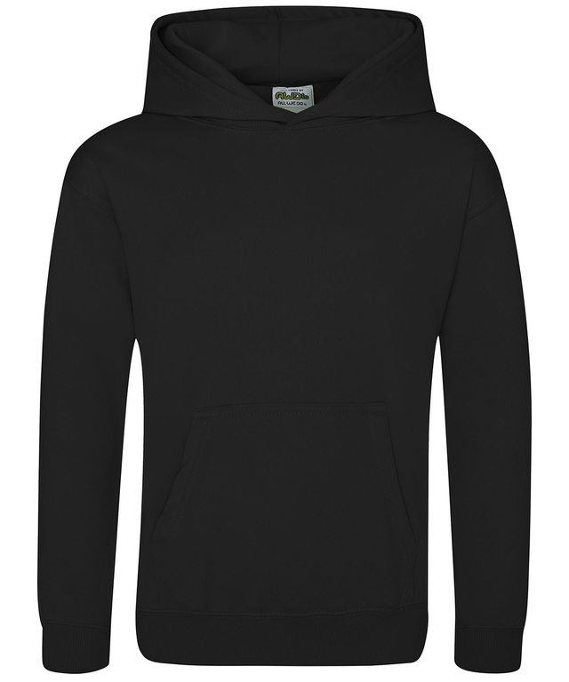 Custom Junior Hoodie Jet Black