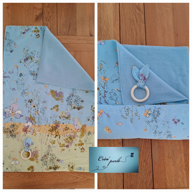 Ensemble couverture et anneau de dentition 