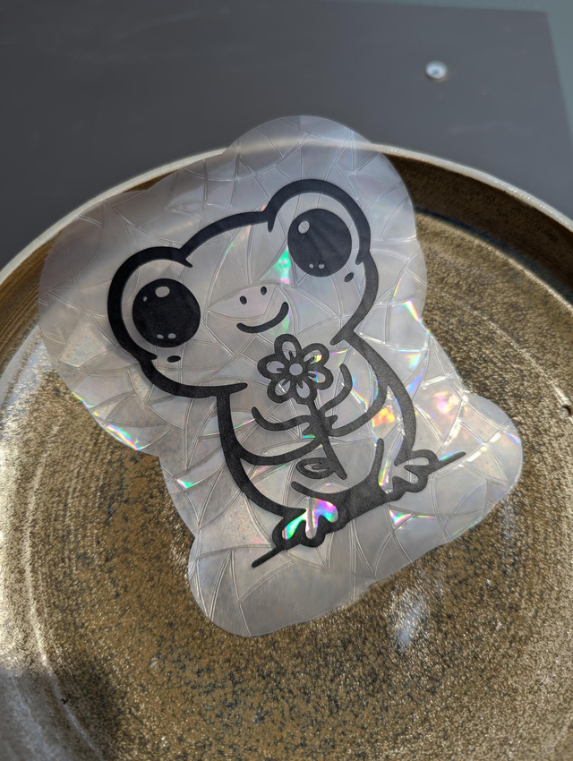 Suncatcher stickers &quot;Grenouille&quot;