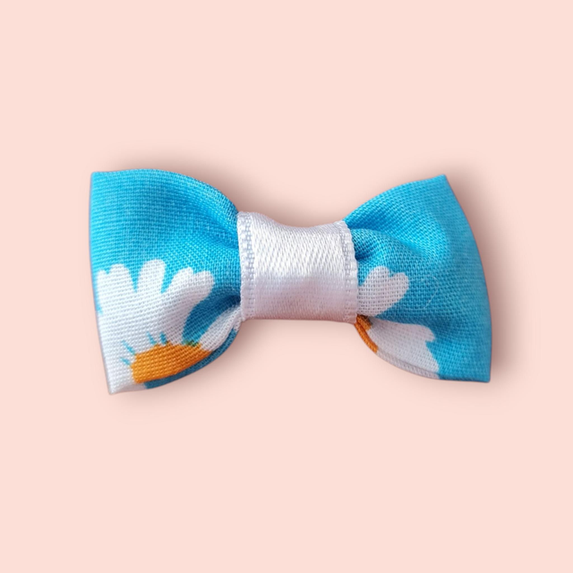 Barrettes tons bleu 