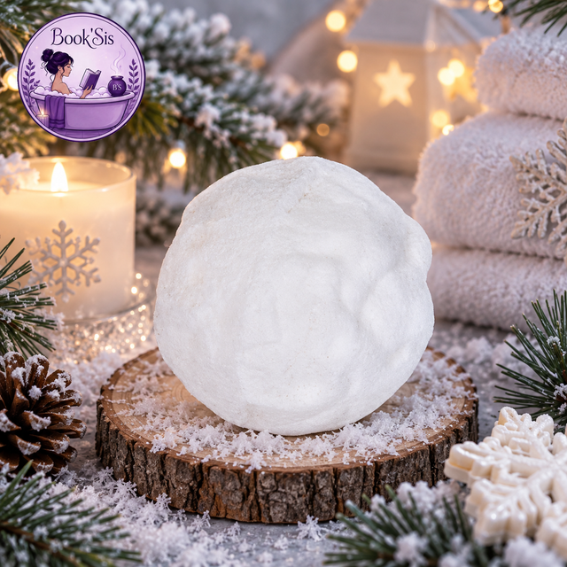 Bombe de bain 180 gr " Boule de neige "