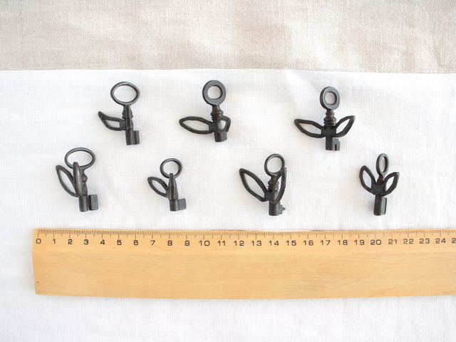 🗝️ Mini clé féerique Passe-Partout en vitrail