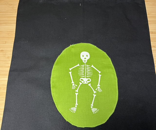 Halloween glow in the dark skeleton 