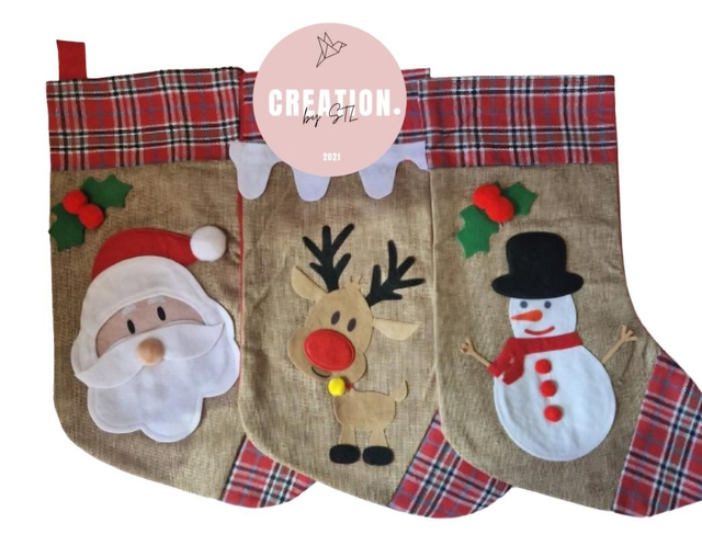 Chaussette de Noël - Prénom à personnaliser