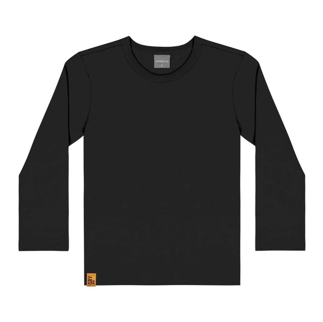 Camiseta Básica Preta Quimby