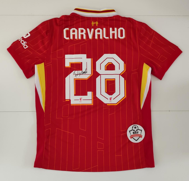 Gesigneerd Carvalho Liverpool shirt