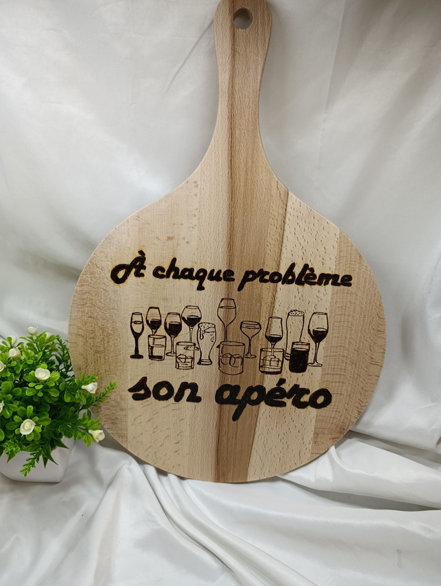 Grande planche "à chaque problème son apéro"