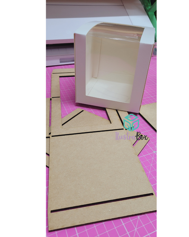 MOLDE MDF CAJA MINI TORTA 