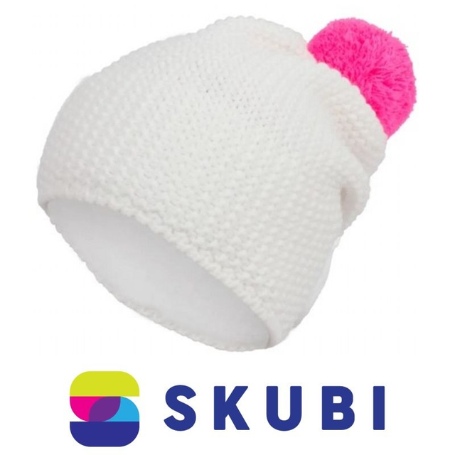 Polar Fashion W265E - Teplá neonová zimní čepice pletená módní a pohodlná
