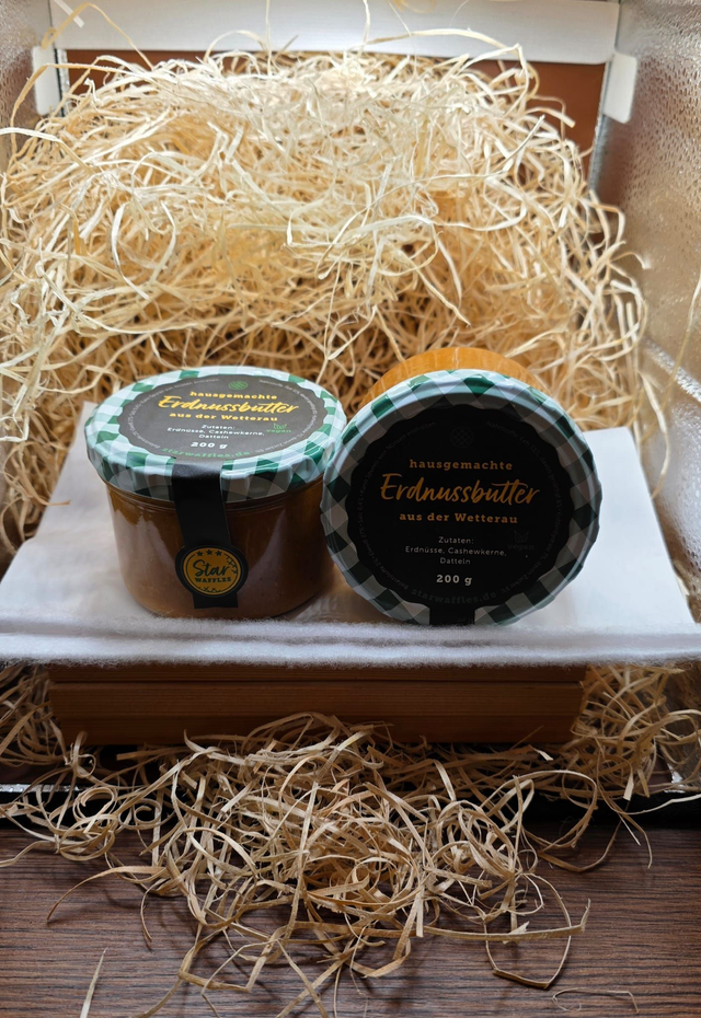 handgemachte Erdnussbutter