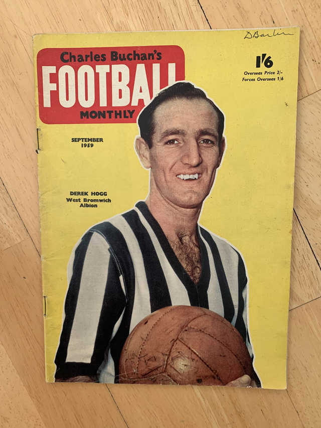 CHARLES BUCHAN'S Football Monthly September 1959