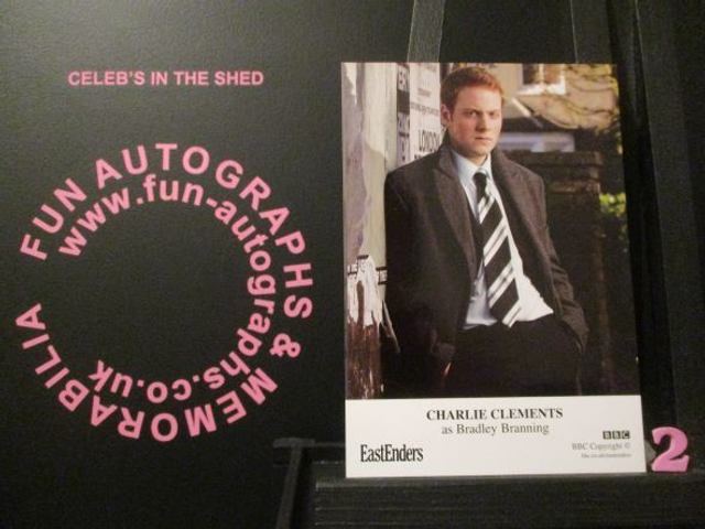 Charlie Clements (Bradley Branning) Original EastEnders Cast Card (2)