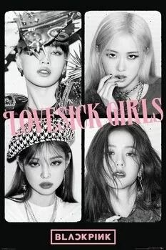 Free* Black Pink Poster (* Postage only)