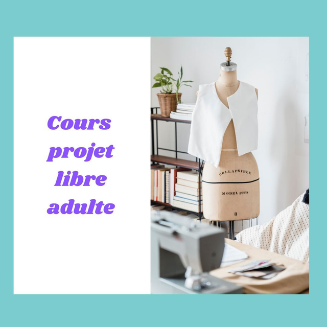 Atelier couture débutant adulte
