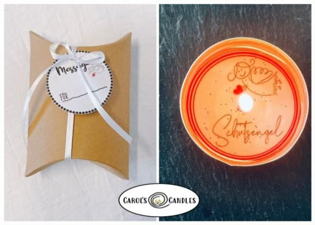 1er Teelicht - Schutzengel