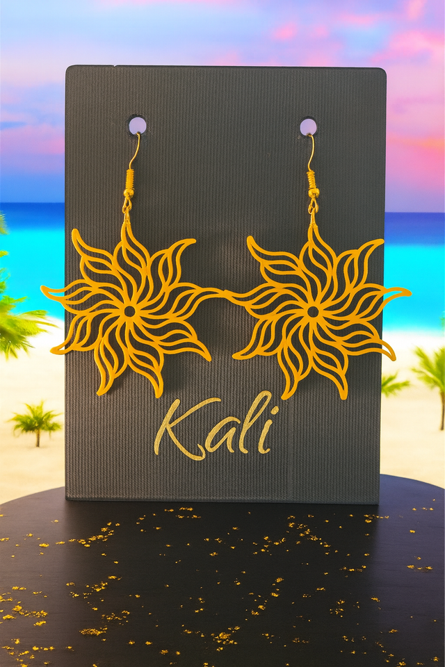 ☀️ Náušnice „Golden Sun“