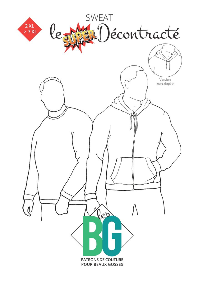 Super Decontracte 2XL-7XL - Les Beaux Gosses