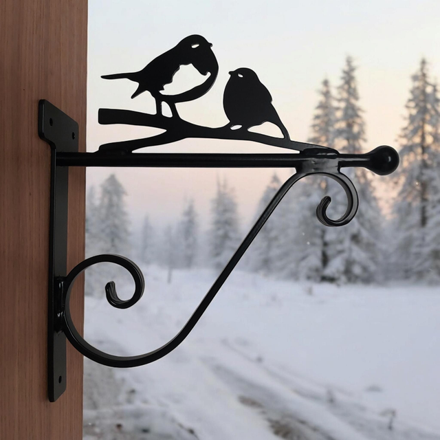 Robin &amp; Chick Hanging Basket Bracket