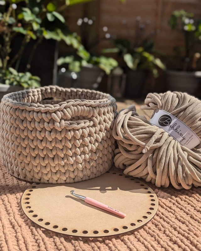 PDF Pattern / YouTube Tutorial To Crochet Your Own Basket