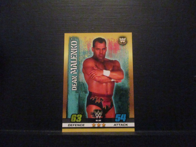 Dean Malenko - W Legends Slam Attax 10th Edition Original Trading Card #295