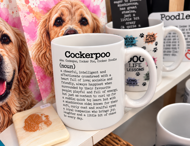 Dog Breed Definition Mug – Cockerpoo | Funny Dog Lover Gift