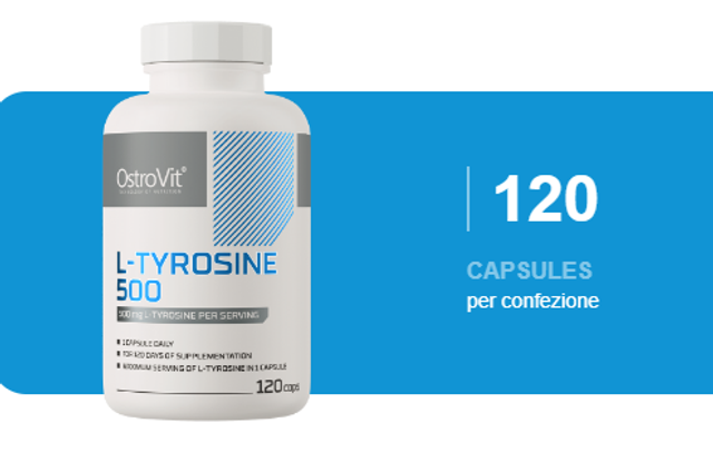 L-TIROSINA 120 CAPS OSTROVIT